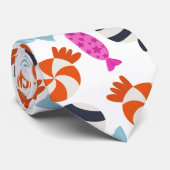 Bonbonmuster | Lollenmuster | Lollipop 35 Krawatte (Gerollt)