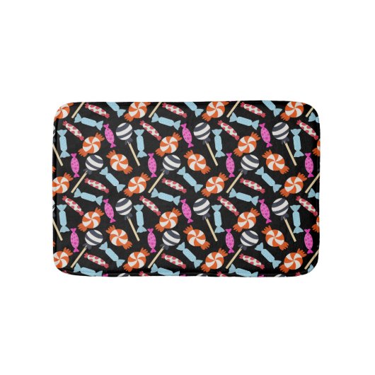 Bonbonmuster | Lollenmuster | Lollipop 37 Badematte (Vorderseite)