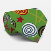Bonbonmuster | Lollenmuster | Lollipop 39 Krawatte (Gerollt)