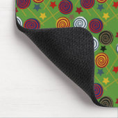 Bonbonmuster | Lollenmuster | Lollipop 39 Mousepad (Ecke)