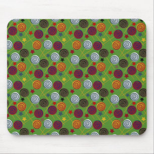 Bonbonmuster Lollenmuster Lollipop 39 Mousepad