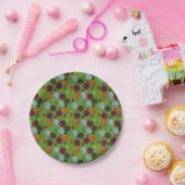 Bonbonmuster | Lollenmuster | Lollipop 39 Pappteller (Party)