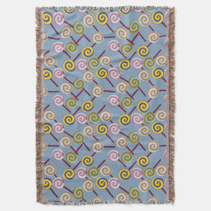 Bonbonmuster Lollenmuster Lollipop 3 Decke