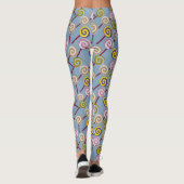 Bonbonmuster | Lollenmuster | Lollipop 3 Leggings (Rückseite)