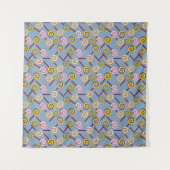Bonbonmuster | Lollenmuster | Lollipop 3 Wandteppich (Vorderseite (Horizontal))