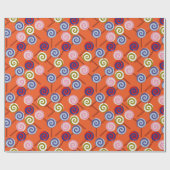 Bonbonmuster | Lollenmuster | Lollipop 42 Geschenkpapier (Flach)