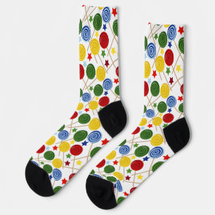 Bonbonmuster Lollenmuster Lollipop 43 Show Socken