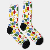 Bonbonmuster | Lollenmuster | Lollipop 43 Show Socken (Rechts)