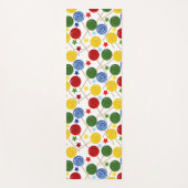 Bonbonmuster | Lollenmuster | Lollipop 43 Yogamatte (Vorderseite)