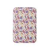Bonbonmuster | Lollenmuster | Lollipop 46 Badematte (Vorderseite Vertikal)