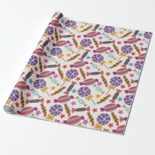 Bonbonmuster   Lollenmuster   Lollipop 46 Geschenkpapier