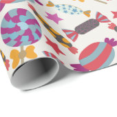 Bonbonmuster | Lollenmuster | Lollipop 46 Geschenkpapier (Rolleneckpunkt)