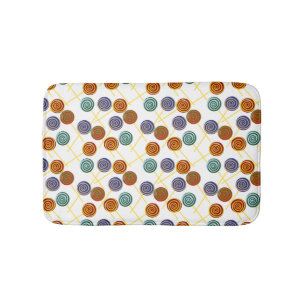 Bonbonmuster   Lollenmuster   Lollipop 47 Badematte