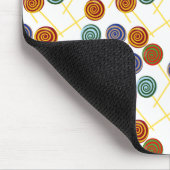 Bonbonmuster | Lollenmuster | Lollipop 47 Mousepad (Ecke)