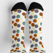 Bonbonmuster | Lollenmuster | Lollipop 47 Show Socken (Oben)