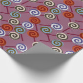 Bonbonmuster | Lollenmuster | Lollipop 49 Geschenkpapier (Ecke)