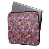 Bonbonmuster | Lollenmuster | Lollipop 49 Laptopschutzhülle (Vorderseite Links)