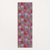 Bonbonmuster | Lollenmuster | Lollipop 49 Yogamatte (Vorderseite)
