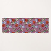 Bonbonmuster | Lollenmuster | Lollipop 49 Yogamatte (Vorderseite (Horizontal))