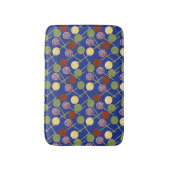 Bonbonmuster | Lollenmuster | Lollipop 4 Badematte (Vorderseite Vertikal)