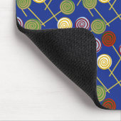 Bonbonmuster | Lollenmuster | Lollipop 4 Mousepad (Ecke)