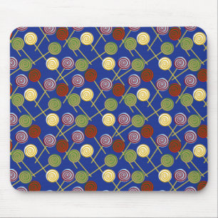 Bonbonmuster   Lollenmuster   Lollipop 4 Mousepad