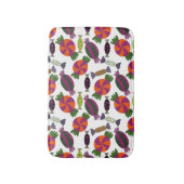Bonbonmuster | Lollenmuster | Lollipop 51 Badematte (Vorderseite Vertikal)