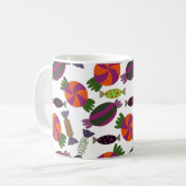 Bonbonmuster | Lollenmuster | Lollipop 51 Kaffeetasse (Vorderseite Links)