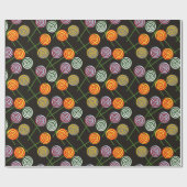 Bonbonmuster | Lollenmuster | Lollipop 52 Geschenkpapier (Flach)