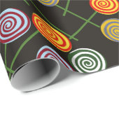 Bonbonmuster | Lollenmuster | Lollipop 52 Geschenkpapier (Rolleneckpunkt)