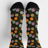 Bonbonmuster | Lollenmuster | Lollipop 52 Imitate Socken (Oben)