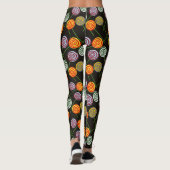 Bonbonmuster | Lollenmuster | Lollipop 52 Leggings (Rückseite)