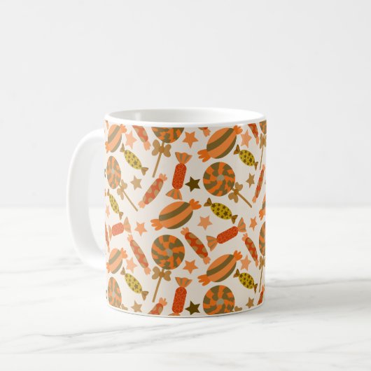 Bonbonmuster | Lollenmuster | Lollipop 54 Kaffeetasse (Vorderseite Links)