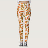 Bonbonmuster | Lollenmuster | Lollipop 54 Leggings (Vorderseite)