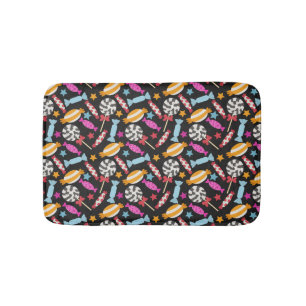 Bonbonmuster Lollenmuster Lollipop 56 Badematte