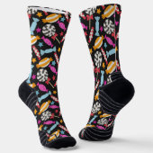 Bonbonmuster | Lollenmuster | Lollipop 56 Yoga Socken (Gewinkelt)