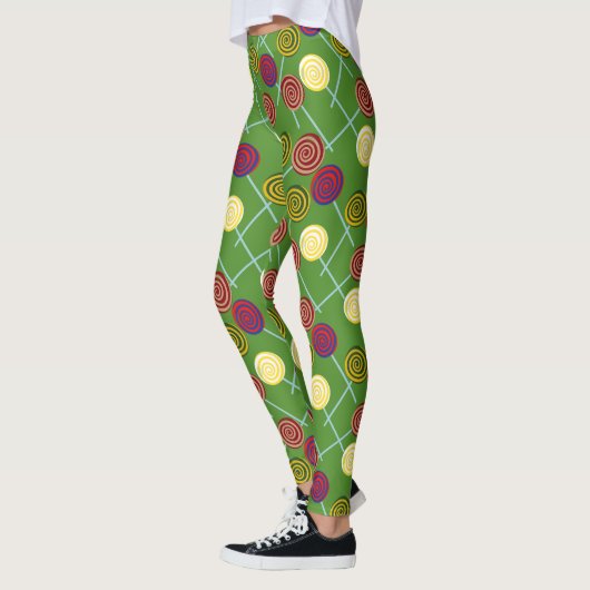 Bonbonmuster | Lollenmuster | Lollipop 58 Leggings (Links)