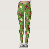 Bonbonmuster | Lollenmuster | Lollipop 58 Leggings (Vorderseite)