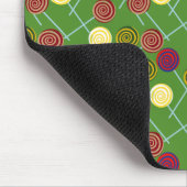 Bonbonmuster | Lollenmuster | Lollipop 58 Mousepad (Ecke)