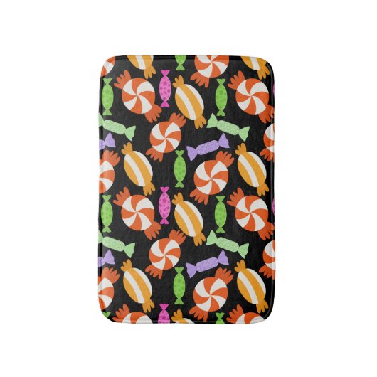 Bonbonmuster | Lollenmuster | Lollipop 59 Badematte (Vorderseite Vertikal)