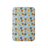 Bonbonmuster | Lollenmuster | Lollipop 5 Badematte (Vorderseite Vertikal)
