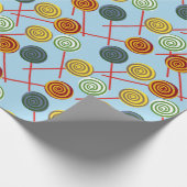 Bonbonmuster | Lollenmuster | Lollipop 5 Geschenkpapier (Ecke)