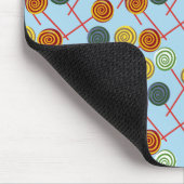 Bonbonmuster | Lollenmuster | Lollipop 5 Mousepad (Ecke)
