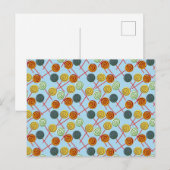 Bonbonmuster | Lollenmuster | Lollipop 5 Postkarte (Vorne/Hinten)