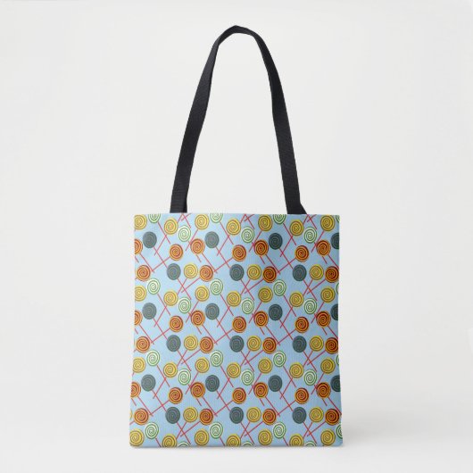 Bonbonmuster | Lollenmuster | Lollipop 5 Tasche (Vorderseite)