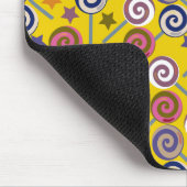 Bonbonmuster | Lollenmuster | Lollipop 60 Mousepad (Ecke)