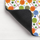 Bonbonmuster | Lollenmuster | Lollipop 61 Mousepad (Ecke)