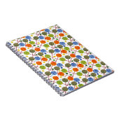 Bonbonmuster | Lollenmuster | Lollipop 61 Notizblock (Rechte Seite)