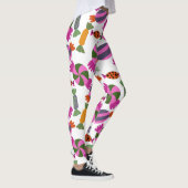 Bonbonmuster | Lollenmuster | Lollipop 6 Leggings (Rechts)