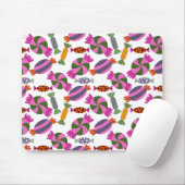 Bonbonmuster | Lollenmuster | Lollipop 6 Mousepad (Mit Mouse)
